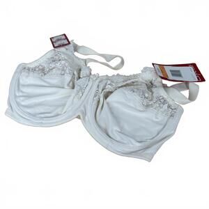 Lilyette Women's‎ Minimizer Bra 36DD UK White Lace